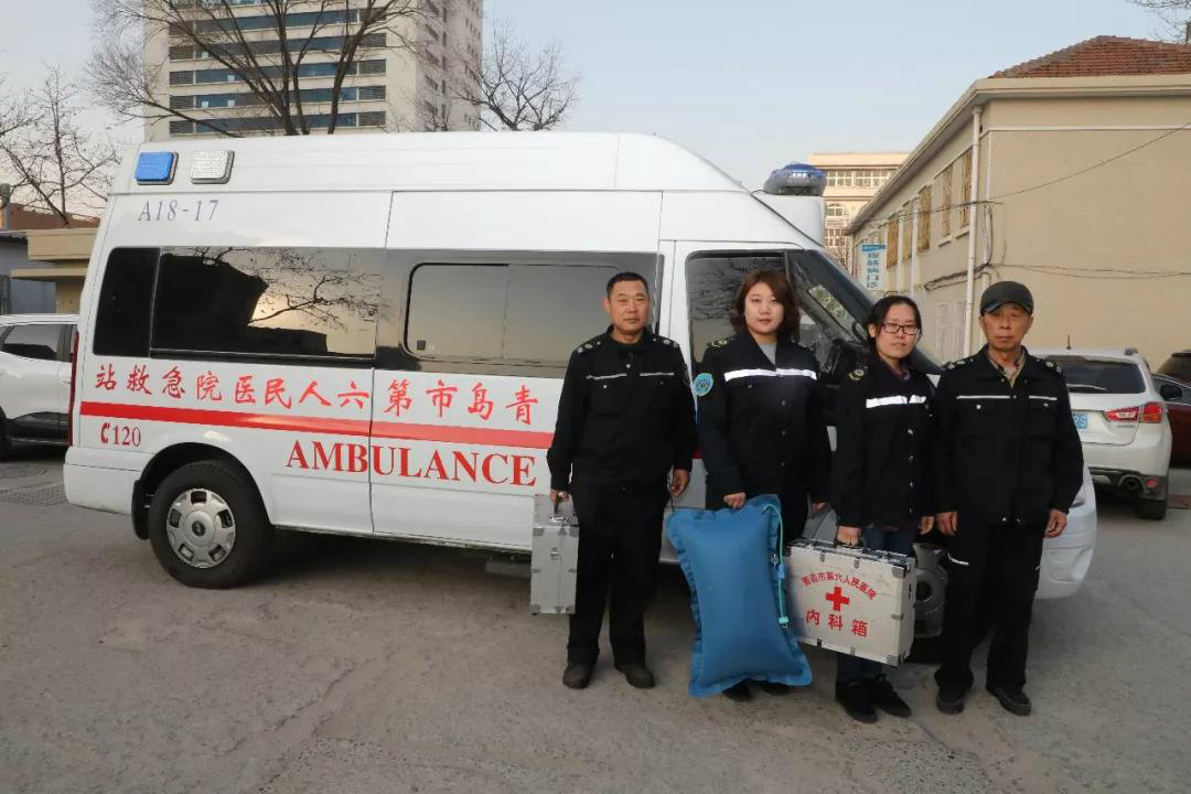 试运行4个月,青岛市第六人民医院急救站共出诊