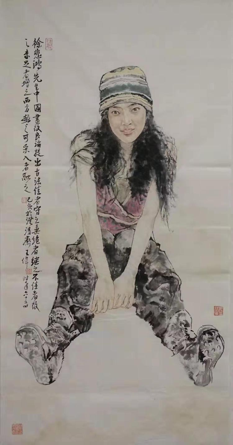 >作品欣赏 王伟,1955年生于山东青岛,现为中国美术家协会会员