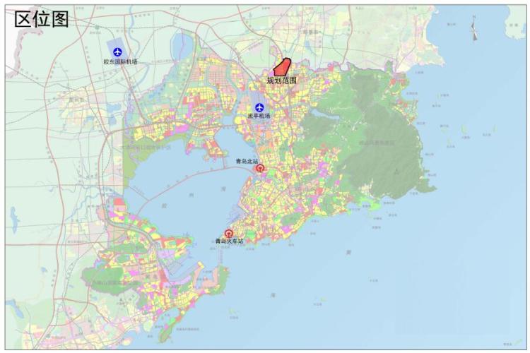 青岛城阳街道中北部片区规划出炉打造科研为主导的综合性城市片区