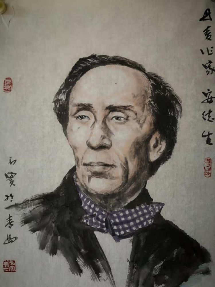 【五月风】王名实人物肖像画之似水流年