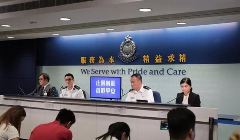 连破9个涉港警谣言 香港警方：对于谣言绝不能接受