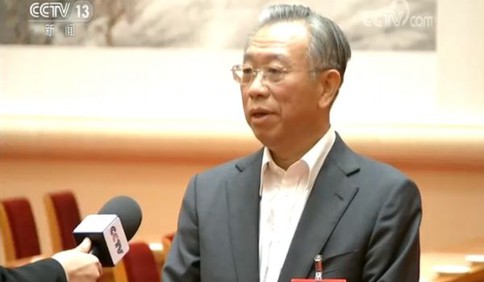 劉家義接受央視采訪 堅決擁護十九屆四中全會《決定》