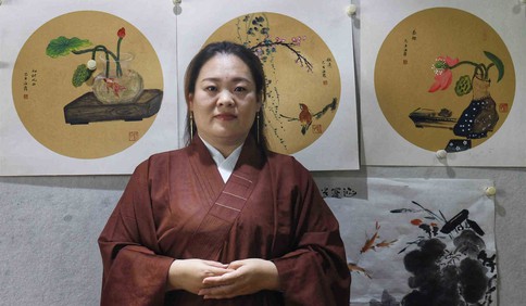 當代知名畫家胡海霞作品賞析
