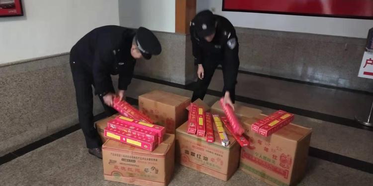 非法售卖烟花爆竹 平度警方摸排将其抓获