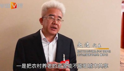 趙波代表：關(guān)注農(nóng)村養(yǎng)老，實(shí)現(xiàn)資源互補(bǔ)