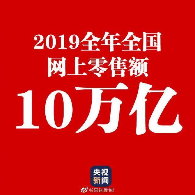 2019年中国人网购花掉10万亿元!你“贡献”了多少?