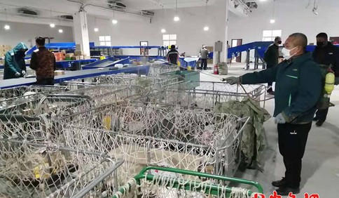 即墨開通馳援武漢快遞“綠色通道”