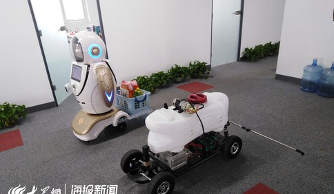 青島市多家機器人企業踴躍“參戰”新型冠狀病毒引發肺炎疫情防控戰