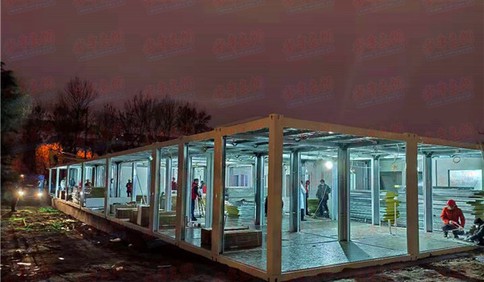 四天三夜！城陽人民醫院發熱門診29日晚建設完成