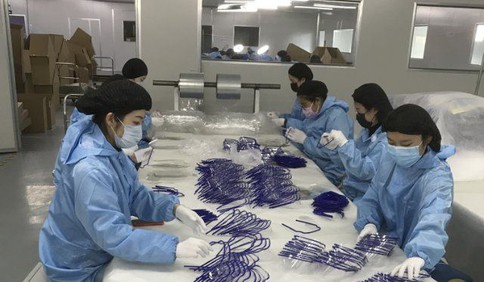 平度市技师学院驰援青岛百胜医疗，奔赴生产一线
