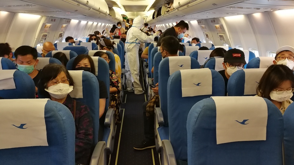 准备起飞！祖国派专机接滞留马来西亚的湖北同胞回家