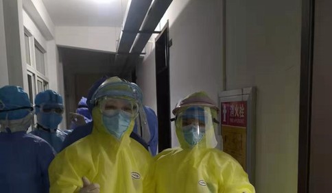這就是山東|青島市第二批援鄂醫療隊“戰疫日記”——鄂東無眠 大愛無邊