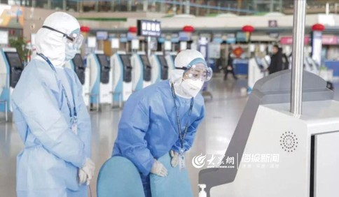 体温快速筛检仪助阵！ 铁公机全面排查严防疫情输入