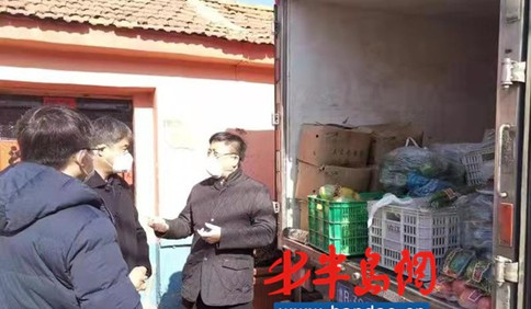 胶州九龙“三员联动”在疫情防控工作中不忘精准扶贫