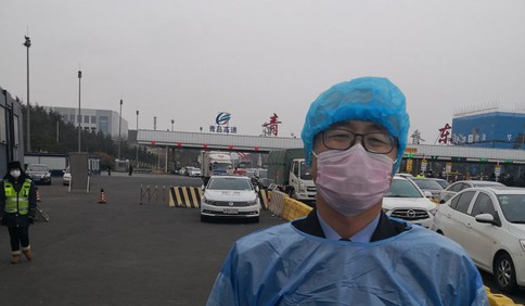 面对疫情这位干部说：我是学预防医学专业的，派我到一线去！