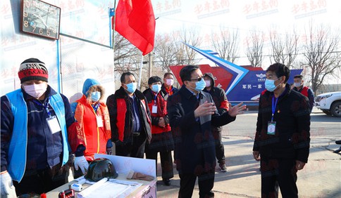 城阳区棘洪滩街道：党旗下汇聚起抗“疫”的磅礴力量