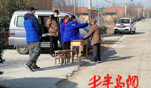 胶州胶北：精准扶贫老人安排家人奋战防疫一线