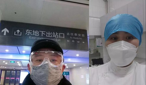 这就是山东|“疫情结束带着女儿拍全家福” 青岛医警夫妻的最美约定