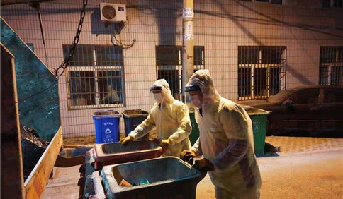 阳光城阳全民战“疫”：凌晨四点的“绿色逆行者”