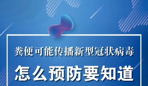 科学防护 | 粪便可能传播新型冠状病毒 怎么预防要知道