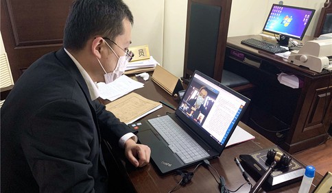 连线武汉！青岛市南法院互联网法庭架起线上执行新桥梁