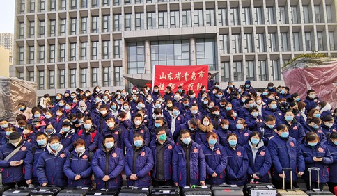 这就是山东|连夜集结！整建制出动！青岛再派264名医护人员今日驰援湖北