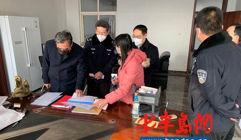 膠州九龍：健全疫情防控網體系為企業復工保平安