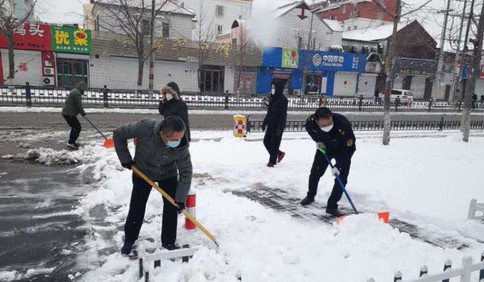 筑牢抗疫防線，平度執(zhí)法鐵軍冒風(fēng)雪全天候堅(jiān)守陣地