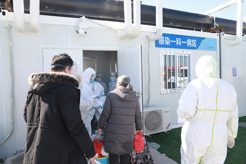 【600|河北龙网】雷神山医院收治患者近600人 ICU病房正式投入使用