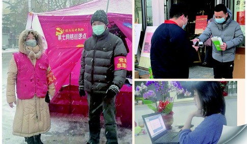 隔離結束 老兩口當起志愿者！青島市民抗疫實錄:單身90后學會做飯 飯店老板主動停業做公益