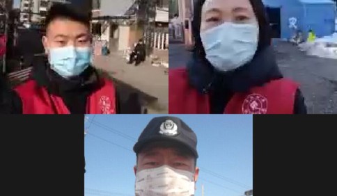 萊西一家三口齊戰“疫”，他們堅守一線拼出線上“全家福”