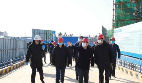新区三片区打响“复工战”，重点在建项目集中复工行动展开