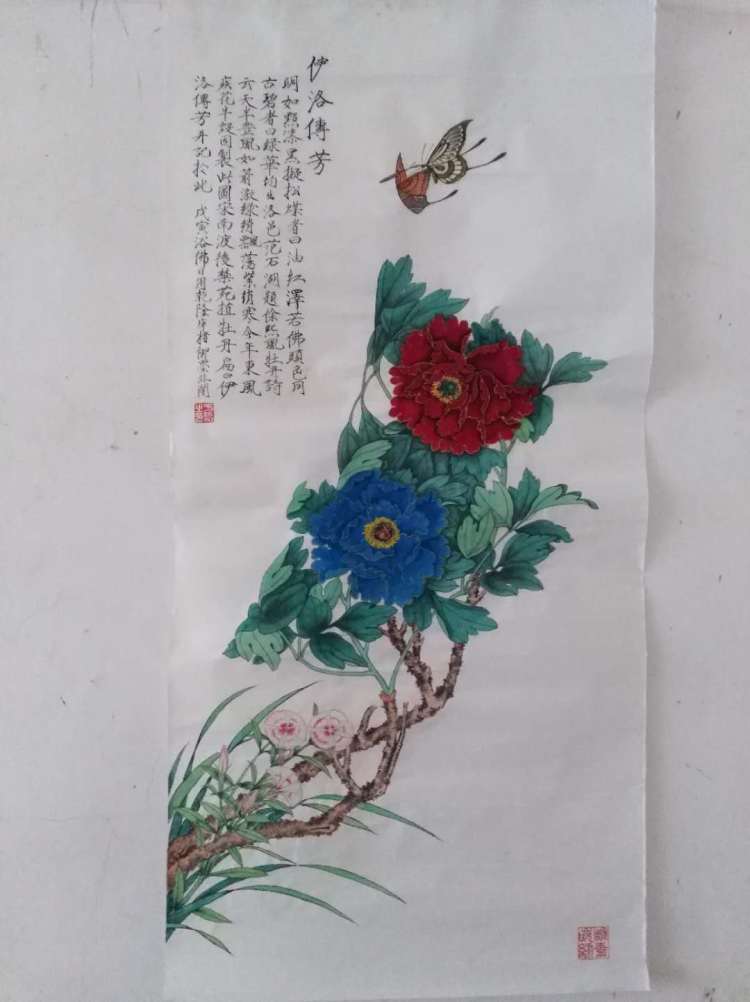 忙时务农闲时画画刘洪俊的这几幅国画作品惊艳了