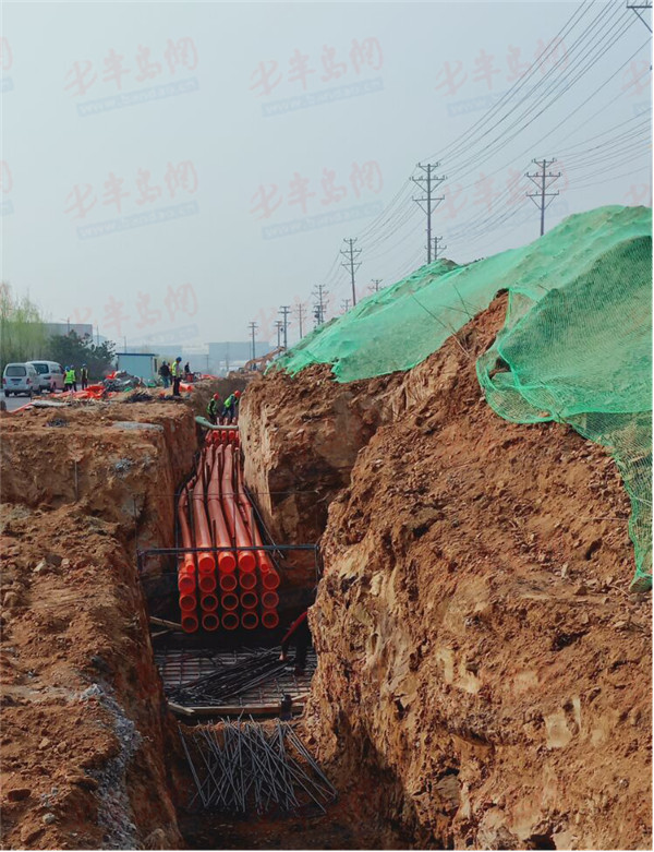 [暗渠]抓马山站暗渠开始迁改 青岛地铁6号线08工区四工点全面启动