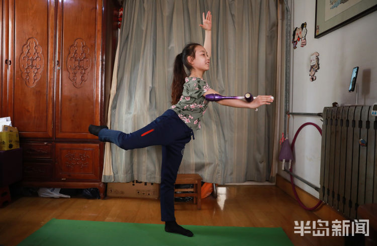 自习■市南区实验小学辛知函：一个体操小将的自律