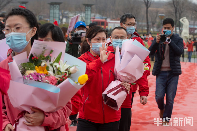 『援鄂』不辱使命、英雄凯旋 青岛第三批援鄂医疗队尝到了久违的家乡味道