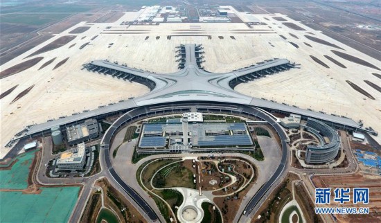 「」青岛胶东国际机场项目全面复工 工程已到“收尾冲刺”阶段