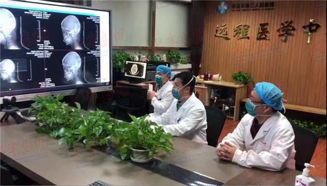 「脑卒中」新冠肺炎患者突发脑卒中 青岛三医开展应急处置演练