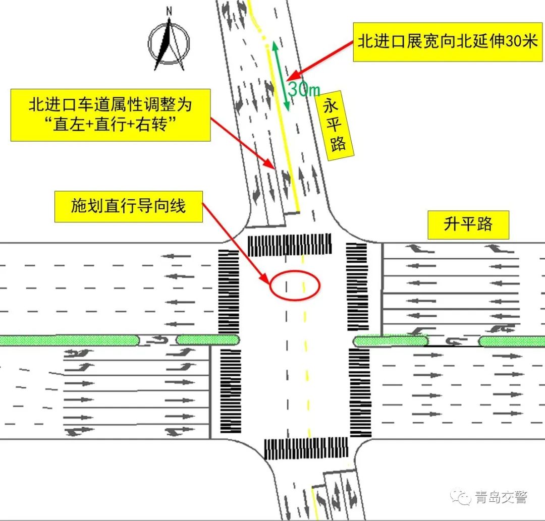 升平：“永平路-升平路”路口两种交通组织优化方案出炉 你同意哪种