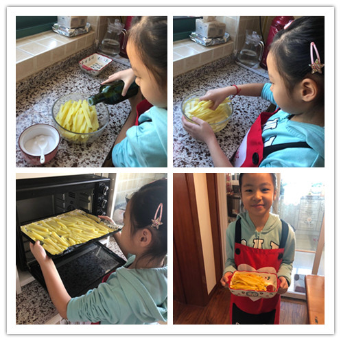 新昌：学会劳动做美食达人 青岛新昌路小学举办“居家快乐生活节”