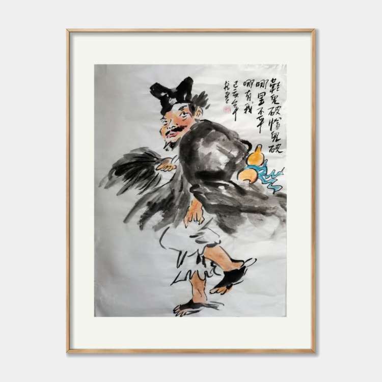 「徐振孝」笔法精到形神兼备 徐振孝人物画欣赏之一