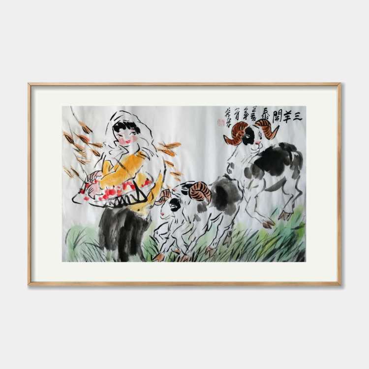 「徐振孝」笔法精到形神兼备 徐振孝人物画欣赏之一