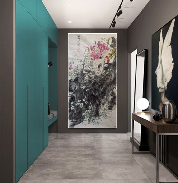 #谢添#外师造化中得心源 谢添国画作品欣赏