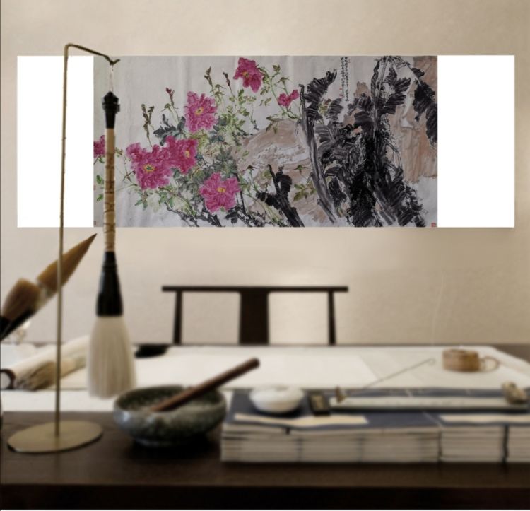 #谢添#外师造化中得心源 谢添国画作品欣赏