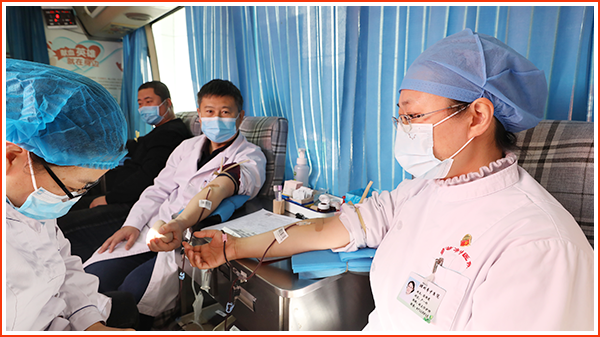 卸肩@抗疫重任尚未卸肩，潍坊市中医院160名医护挽袖再献热血