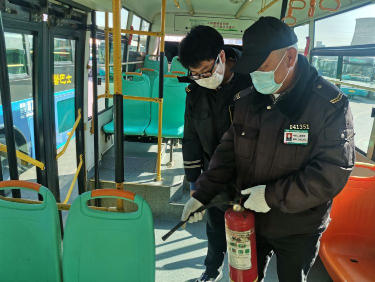 [火情]春季火情多发 交运即墨公司开展车辆消防安全大检查