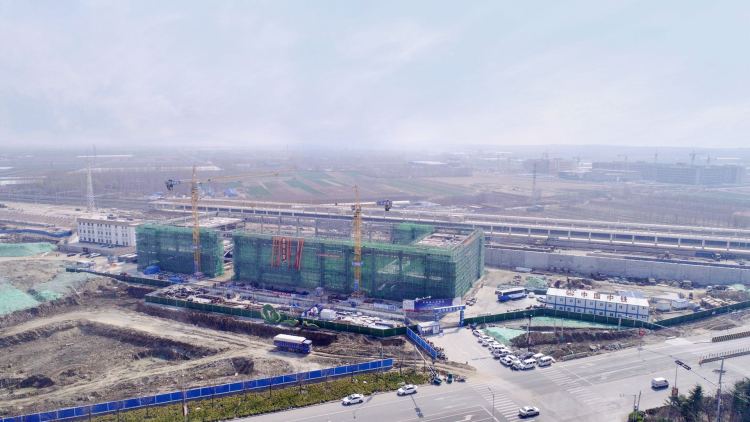 【潍莱】潍莱高铁莱西北站、平度北站主体结构正式封顶 为后续建设工作打下坚实基础
