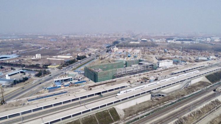 【潍莱】潍莱高铁莱西北站、平度北站主体结构正式封顶 为后续建设工作打下坚实基础