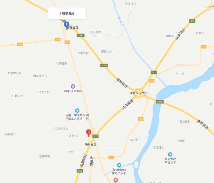 「郭庄」青新高速郭庄收费站封闭施工 进出车辆可从仁兆、沈海高速南村等收费站绕行