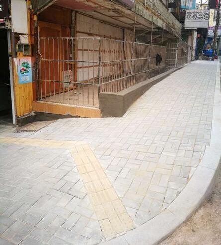 解民忧■违建拆除后路面破损 市政部门及时解民忧